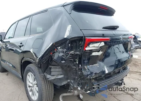 2024 Toyota Grand Highlander Hybrid Xle from USA, damaged, VIN 5TDACAB51RS028426